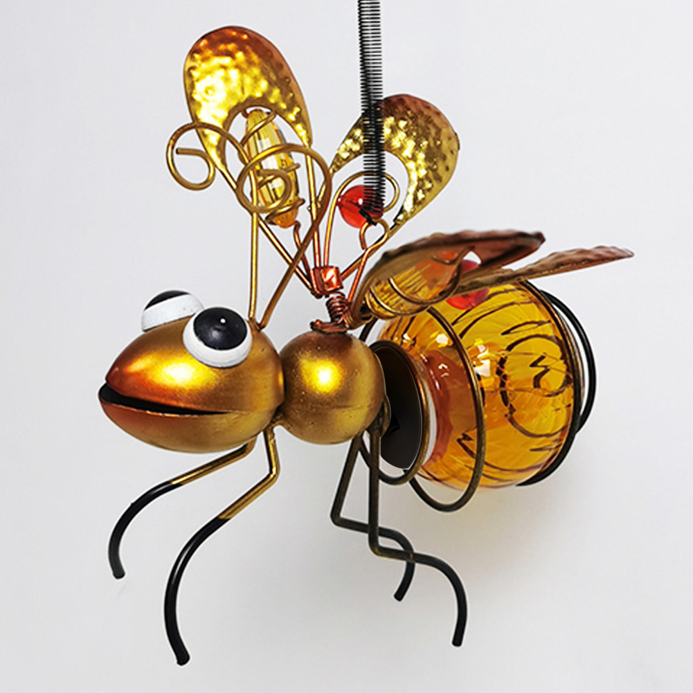 Lighting Bug Decor - Hanging Solar Insect Statue with LED