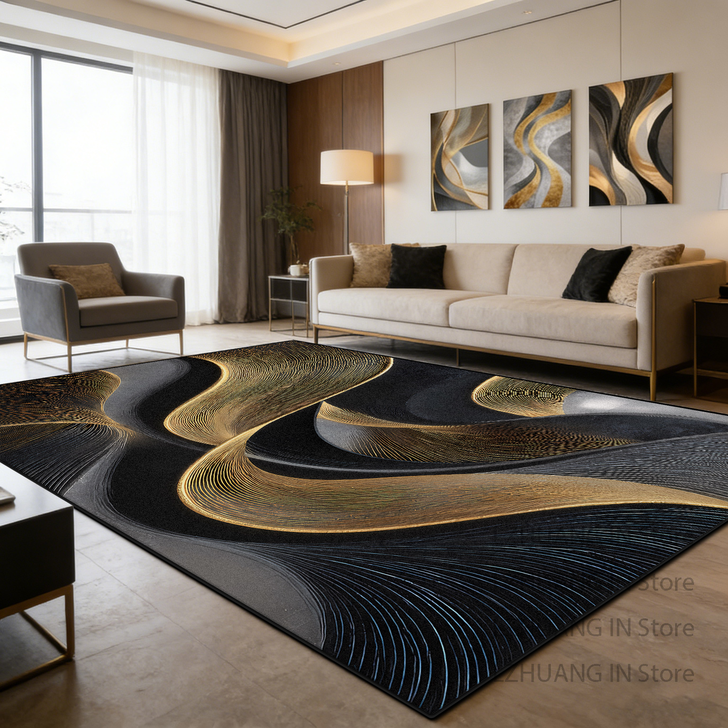 Home Decor Lighting Wholesale - Modern Light Luxury Abstract Living Room
