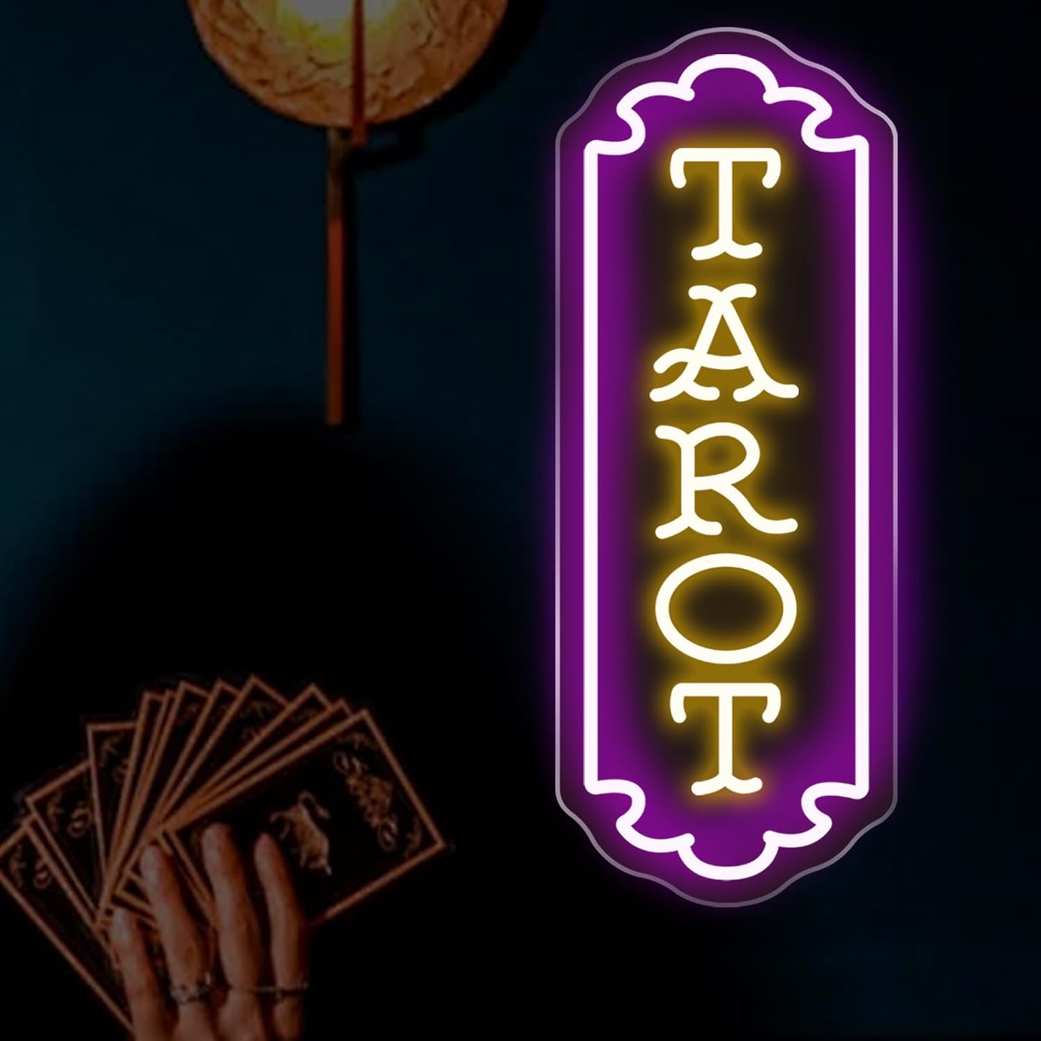 Lighting Decor Bedroom - Tarot Neon Sign USB Powered Mystical