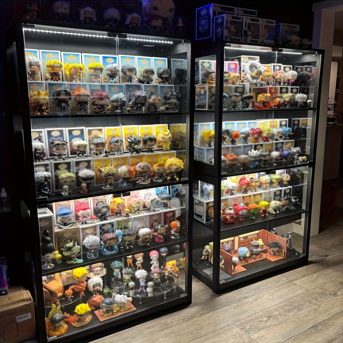 Lighting & Home Decor Studio - Glass Display Cases with Human Body
