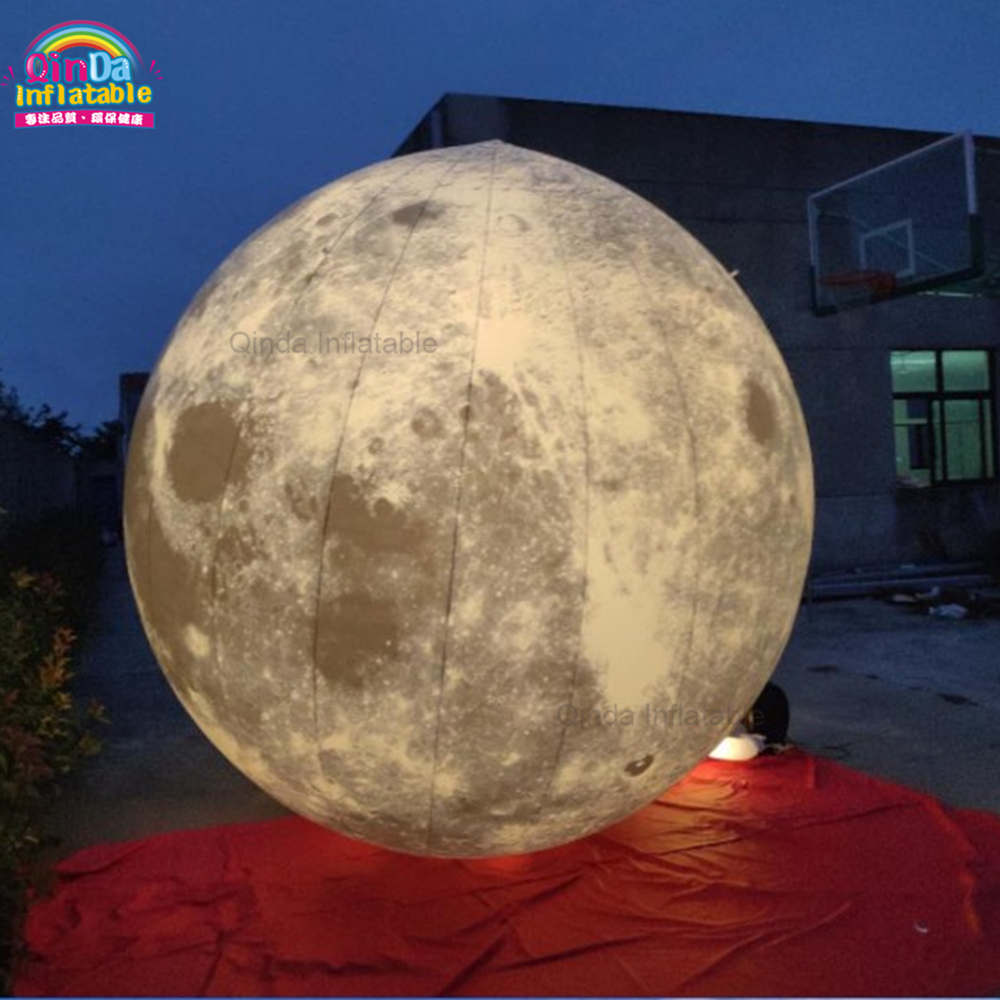 Lighting Decor Rentals - Concert Decorative Giant Inflatable Lighting Moon