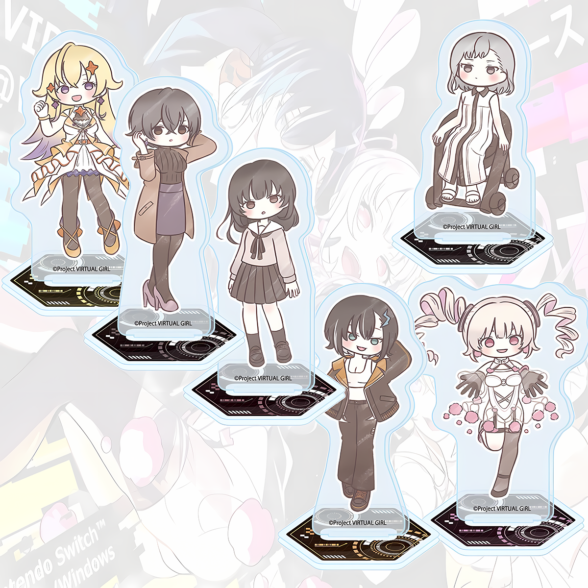 Nova Decor & Lighting Vase Glass Brun 26Cm - Anime Virtual Girl @ World's End