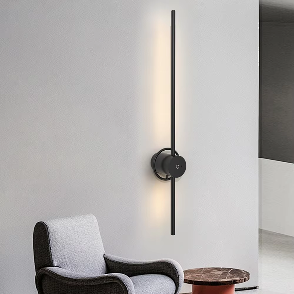 Led Lighting Decor - Modern Rechargeable LED Wall Sconce Lamps