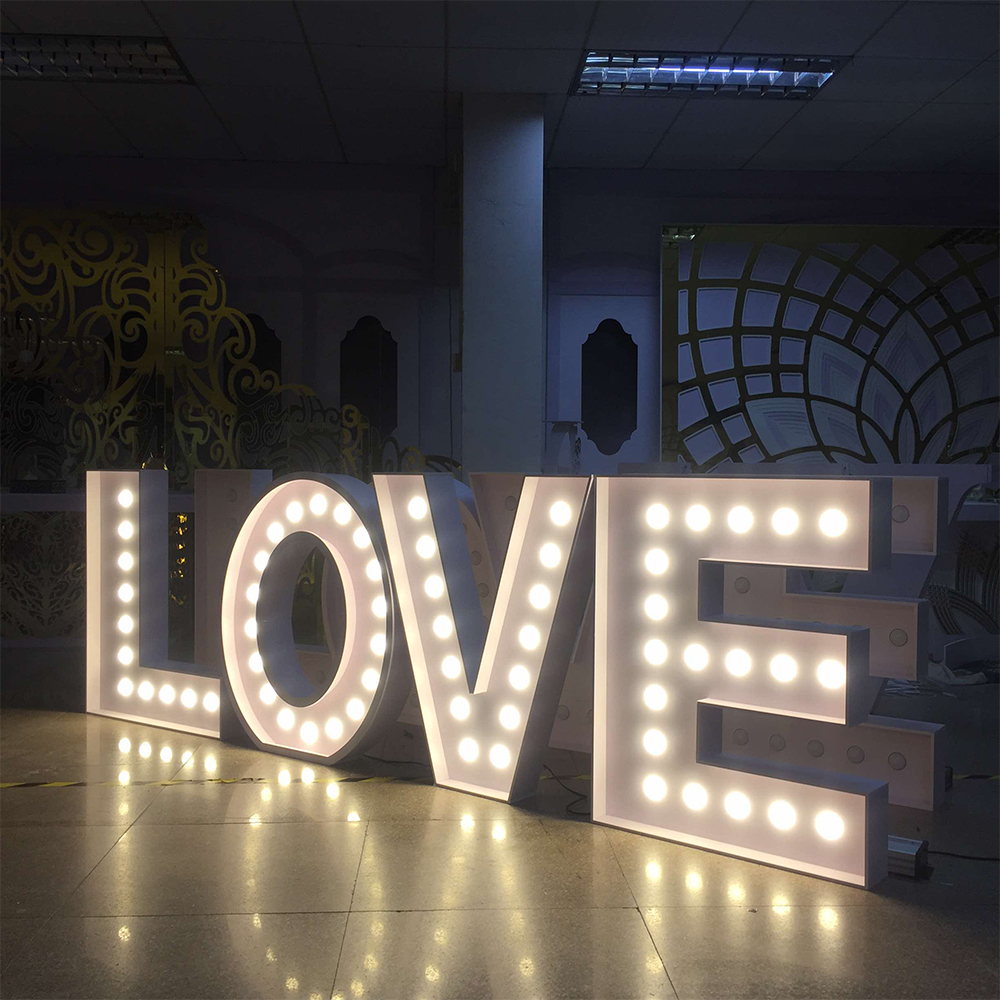 Hot Sales Support Oem Outdoor  - Light Up Letters Marquee บทวิจารณ์และราคา