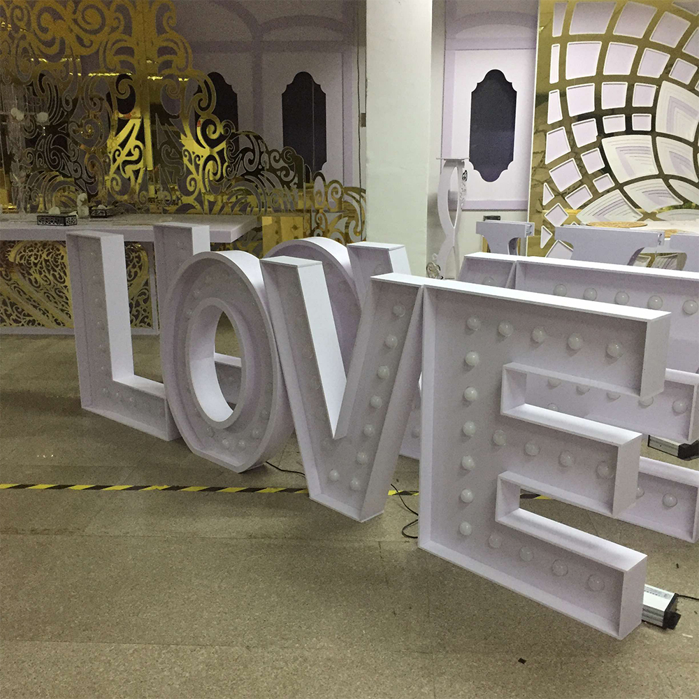 Hot Sales Support Oem Outdoor  - Light Up Letters Marquee บทวิจารณ์และราคา