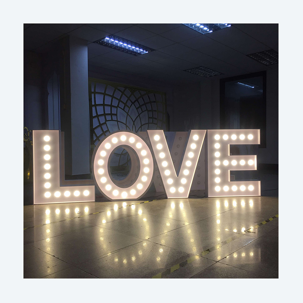 Hot Sales Support Oem Outdoor  - Light Up Letters Marquee บทวิจารณ์และราคา
