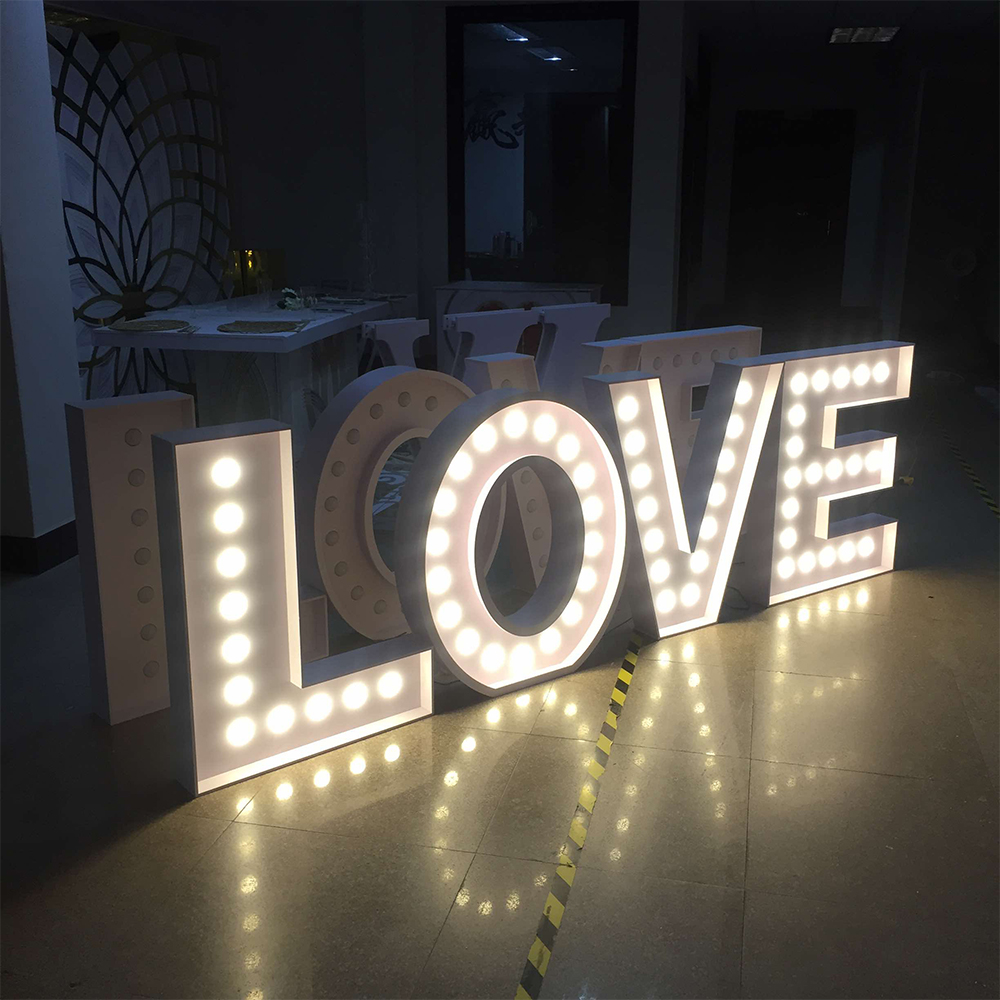 Hot Sales Support Oem Outdoor  - Light Up Letters Marquee บทวิจารณ์และราคา