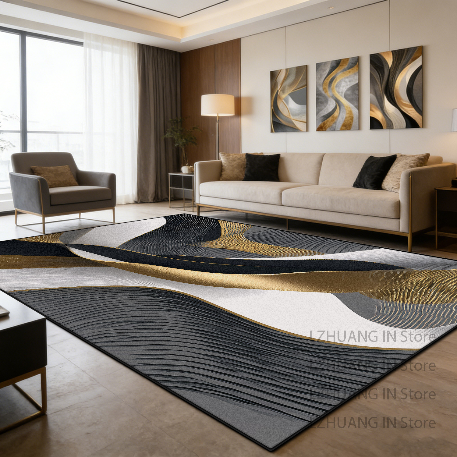 Modern Light Luxury Abstract L - Home Decor Lighting Wholesale บทวิจารณ์และราคา