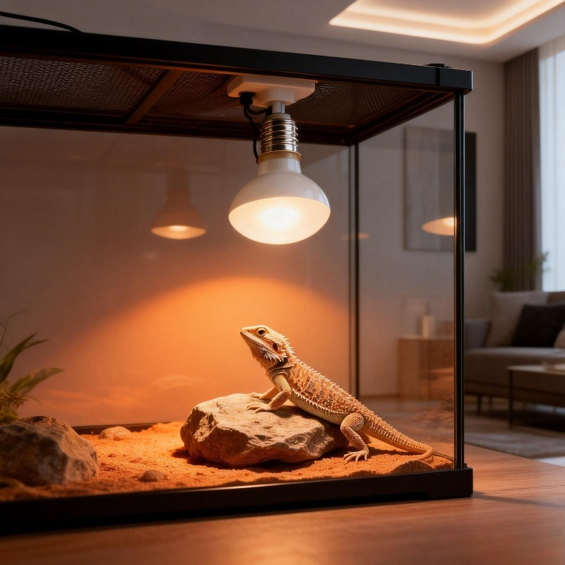 UVA Heat Lamp Reptile Heating  - Gecko Lighting & Decor บทวิจารณ์และราคา