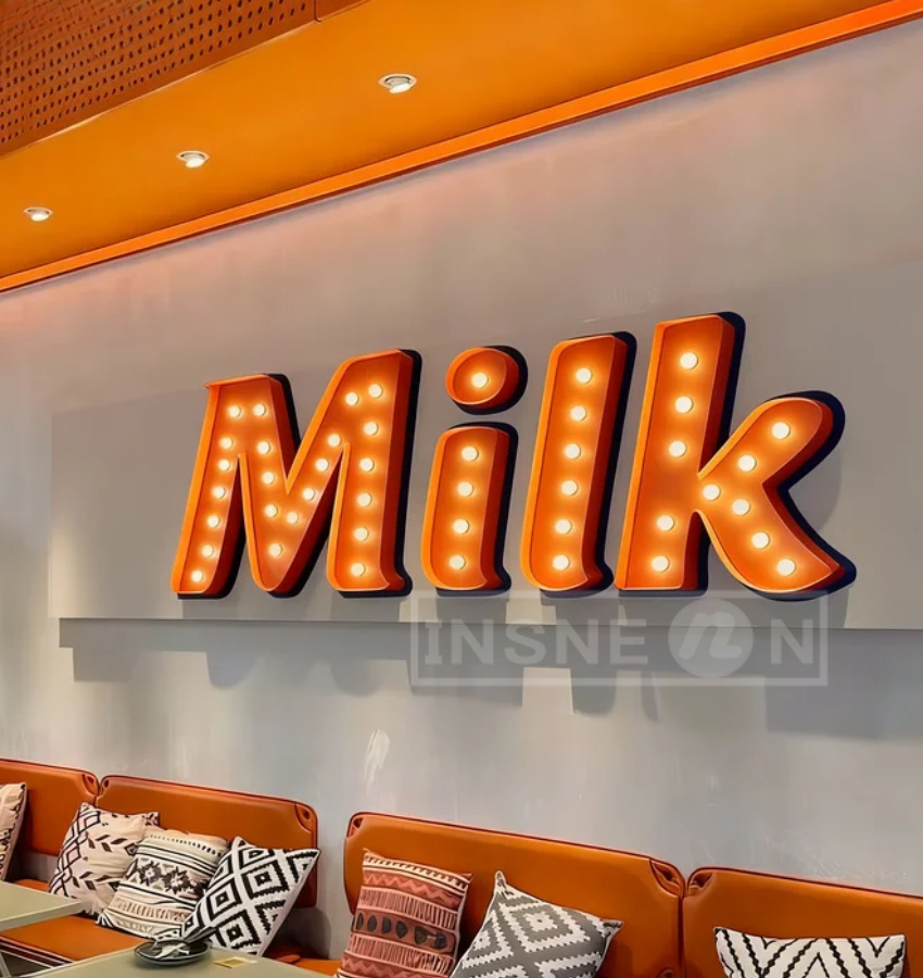Custom Metal Vintage Light Bul - Light Up Letters Marquee บทวิจารณ์และราคา