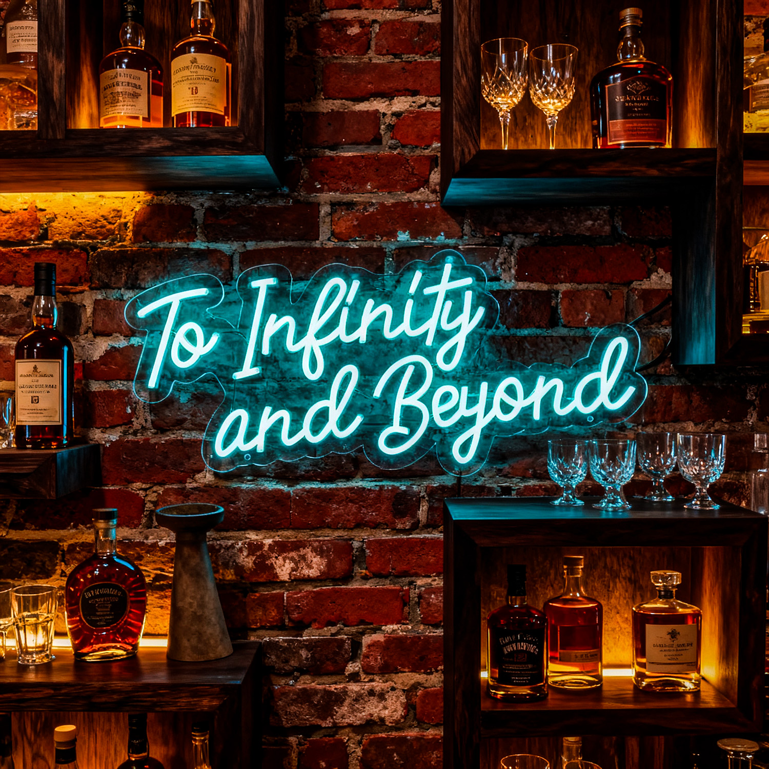 Neon Sign to Infinity And beyo - Lighting Decor And Beyond บทวิจารณ์และราคา
