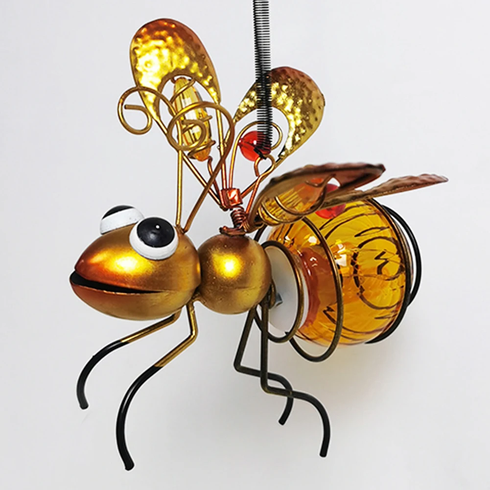 Solar Powered Hanging Bug Ligh - Lighting Bug Decor บทวิจารณ์และราคา