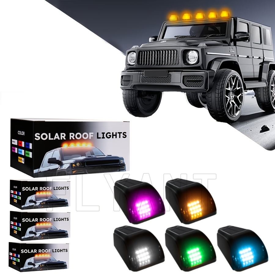Portable Solar LED Smoke Roof  - Led Lighting Decor บทวิจารณ์และราคา