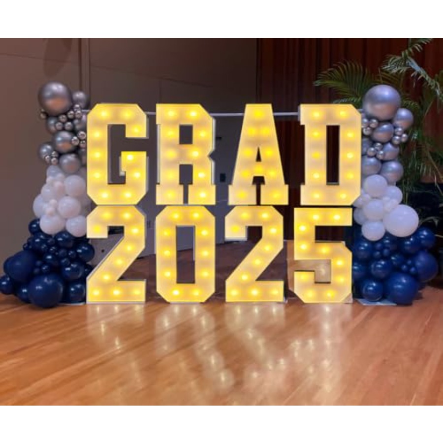 3Feet GRAD 2026 Numbers Kit fo - Light Up Letters Marquee บทวิจารณ์และราคา