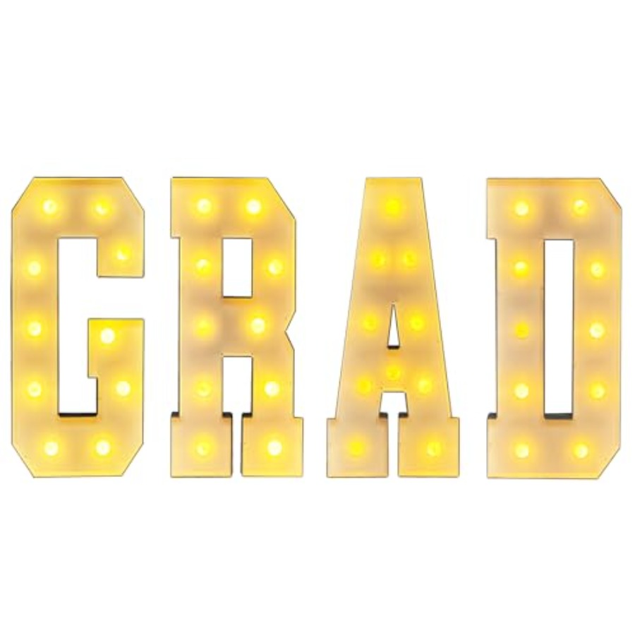 3Feet GRAD 2026 Numbers Kit fo - Light Up Letters Marquee บทวิจารณ์และราคา