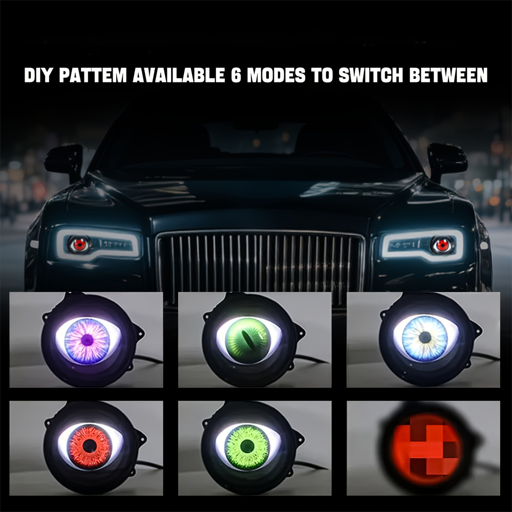  6-Mode Led Dynamic Devil Eye - Lighting Decorative บทวิจารณ์และราคา