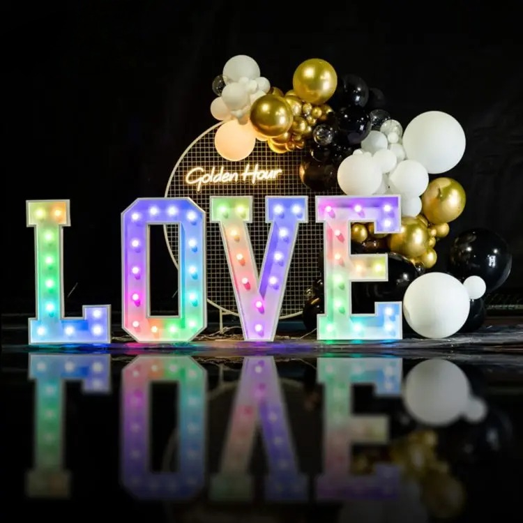 Professional LED Marquee Lette - Light Up Letters Marquee บทวิจารณ์และราคา