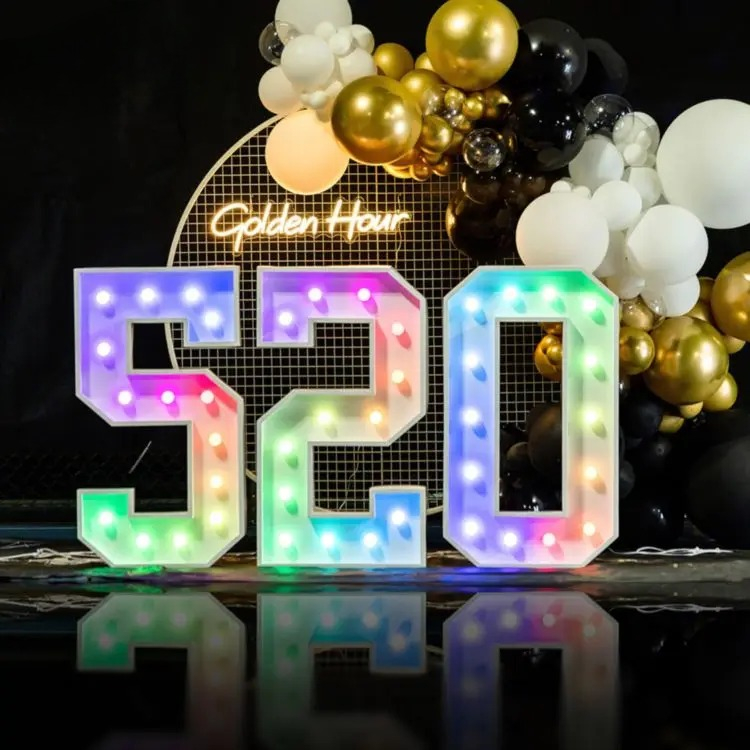 Professional LED Marquee Lette - Light Up Letters Marquee บทวิจารณ์และราคา