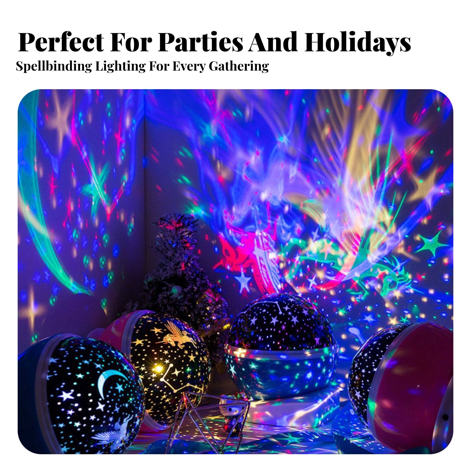 Galaxy Projection Device Celes - Led Lighting Decor บทวิจารณ์และราคา