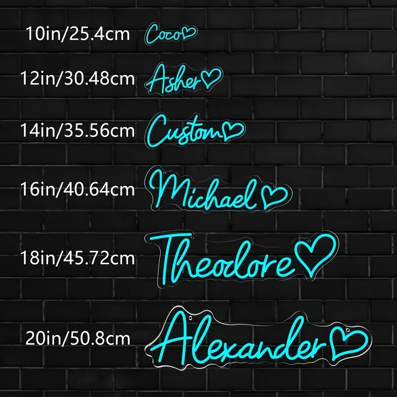Custom LED Personalized Neon S - Neon Sign Custom Led บทวิจารณ์และราคา