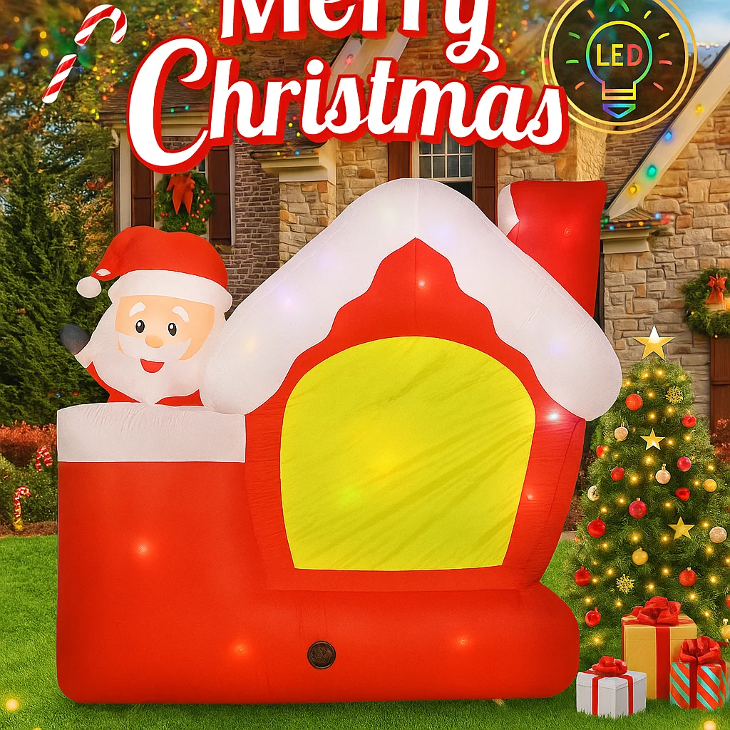 7FT Giant Holiday Lighting Wit - Santa'S Elves Holiday Lighting & Decor Llc บทวิจารณ์และราคา