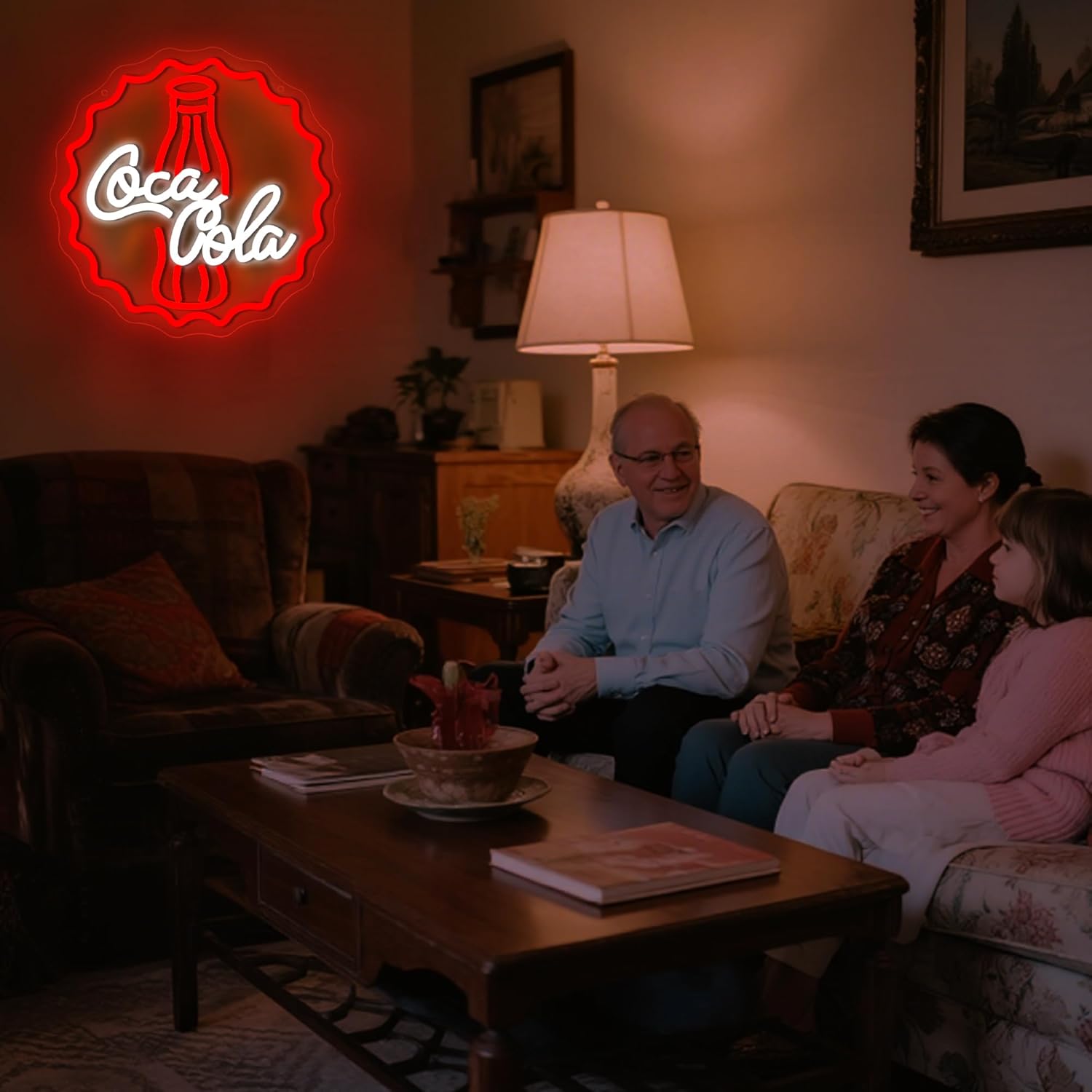 Cola Neon Sign Art Wall Light  - Lighting Decor Bedroom บทวิจารณ์และราคา