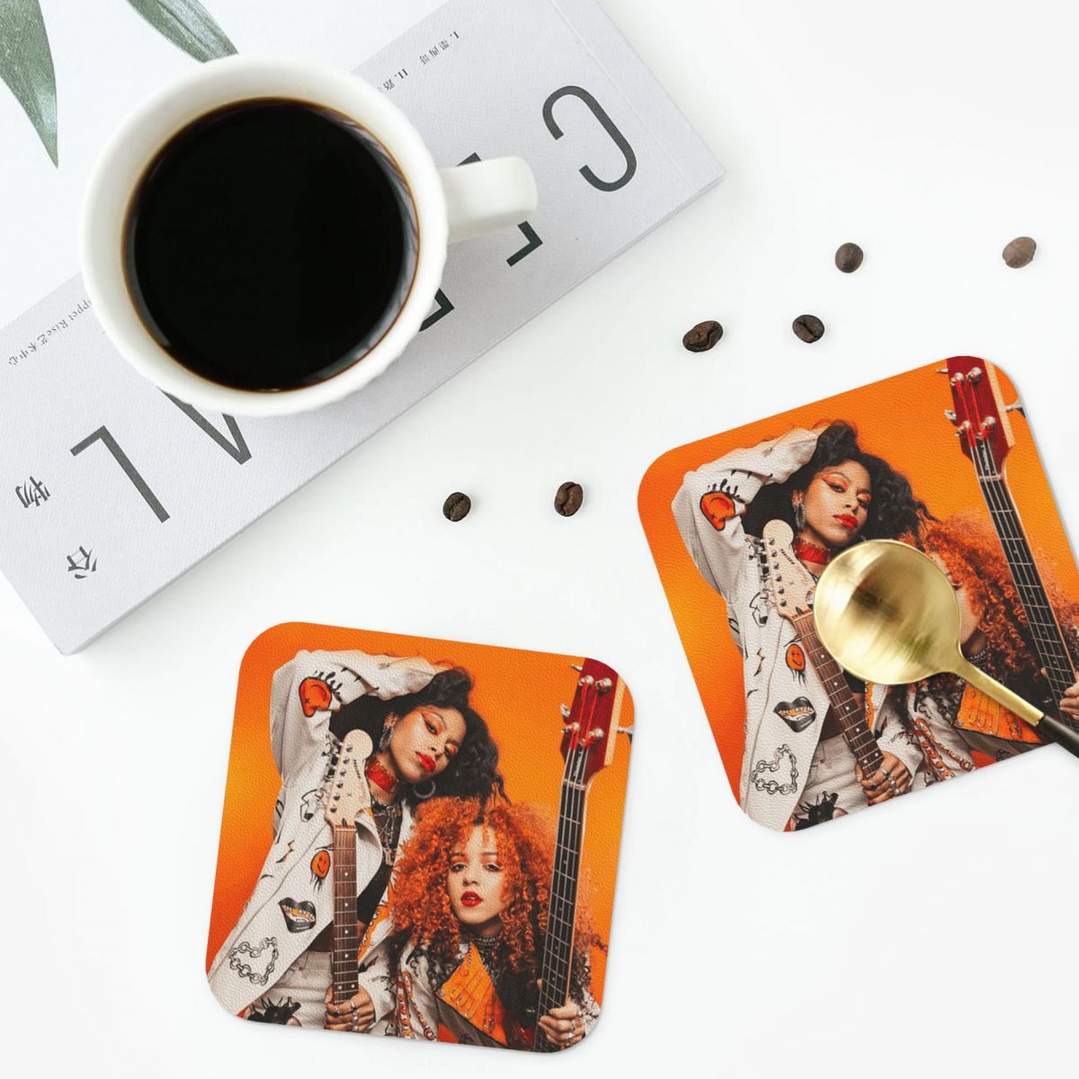 Nova Twins Coasters PVC Leathe - Nova Decor & Lighting Vase Glass Brun 26Cm บทวิจารณ์และราคา