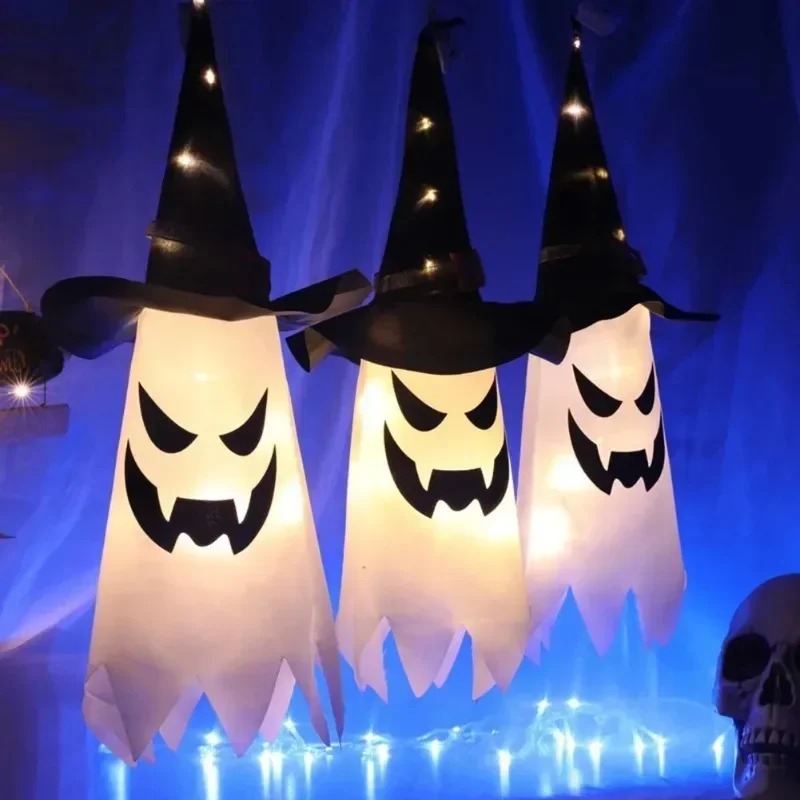 1PC Halloween Witch Hat Colorf - Lighting Decorative บทวิจารณ์และราคา