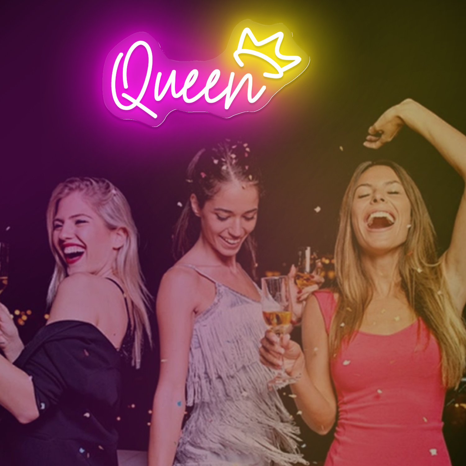 Custom Neon Sign with Crown De - Neon Sign Custom Led บทวิจารณ์และราคา
