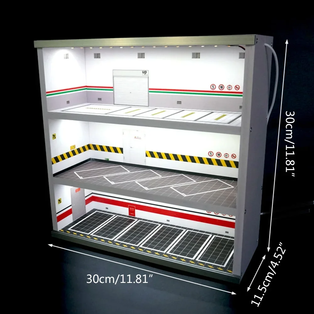3-Layer Model Car Display Case - Lighting & Home Decor Studio บทวิจารณ์และราคา