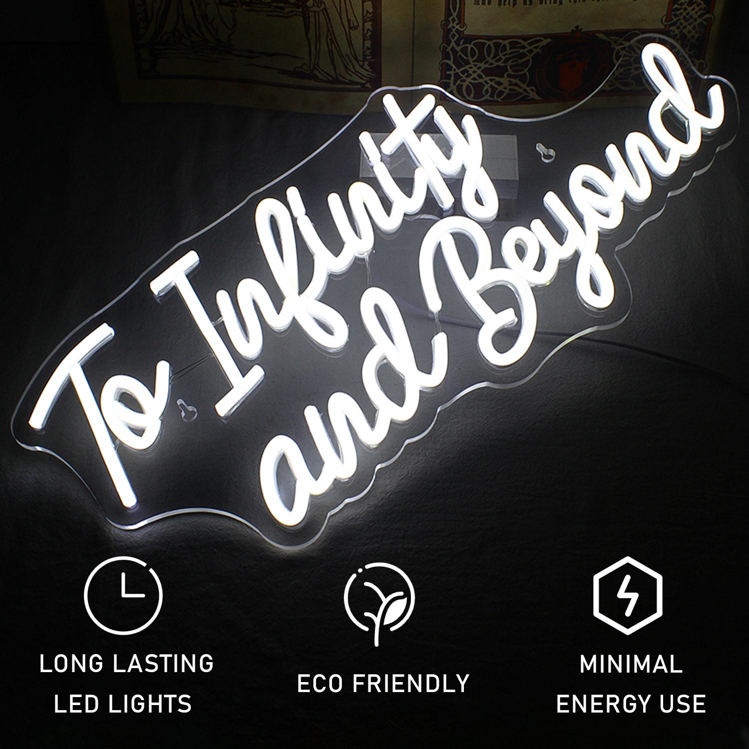 To Infinity and Beyond Led Neo - Lighting Decor And Beyond บทวิจารณ์และราคา