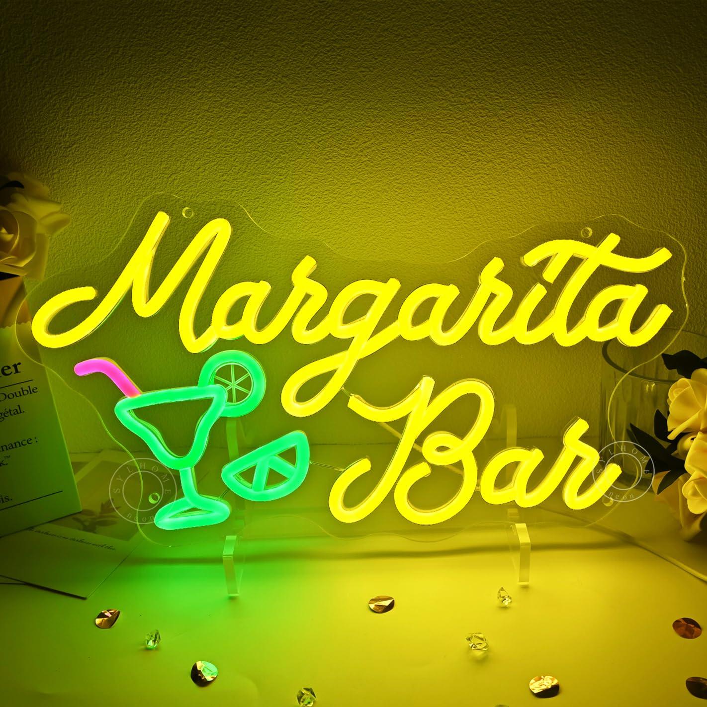 Margarita Bar Neon Sign Dimmab - Lighting Decor For Home บทวิจารณ์และราคา