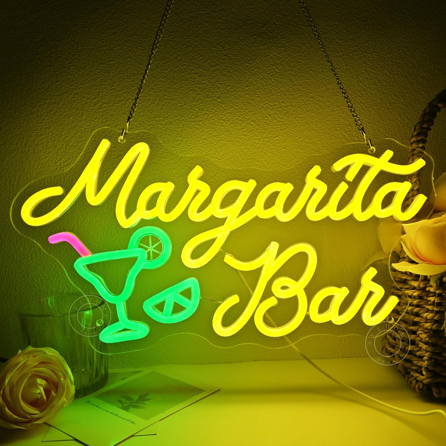 Margarita Bar Neon Sign Dimmab - Lighting Decor For Home บทวิจารณ์และราคา
