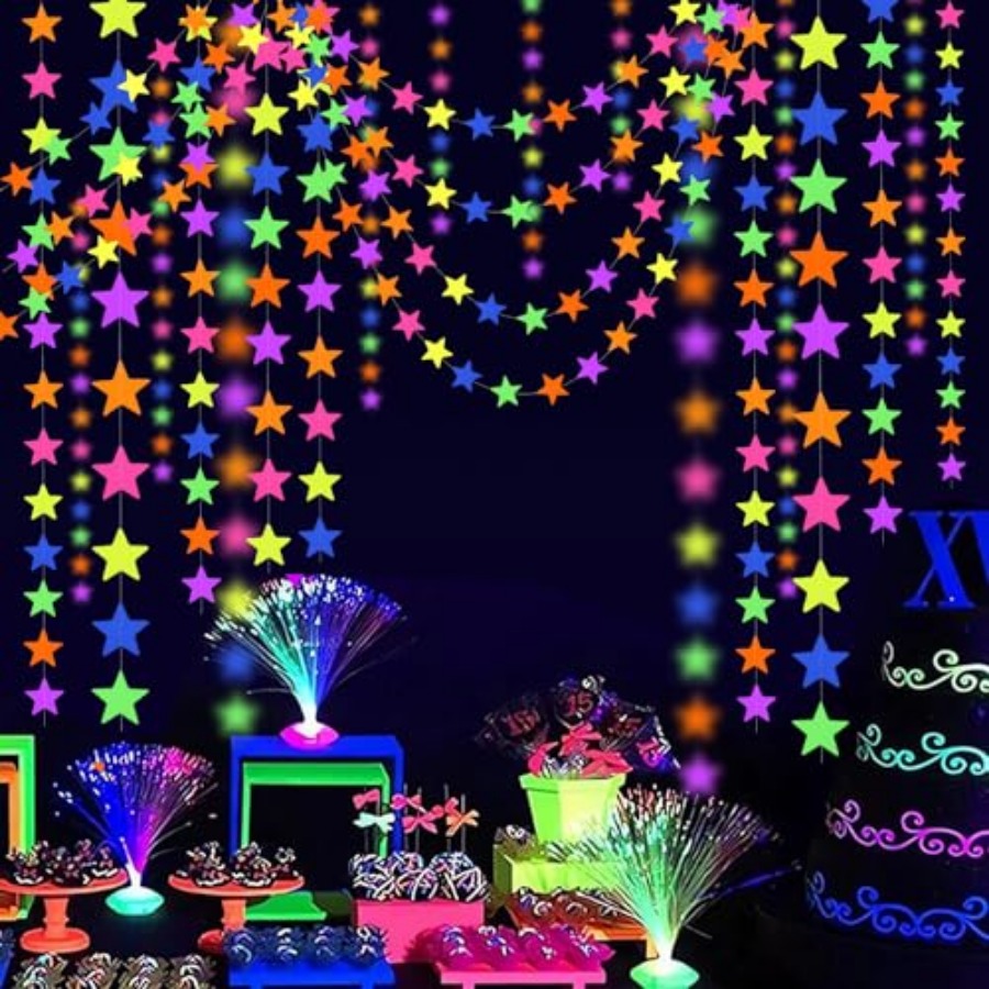 120feet UV Neon Star Hanging P - Lighting Decorative บทวิจารณ์และราคา