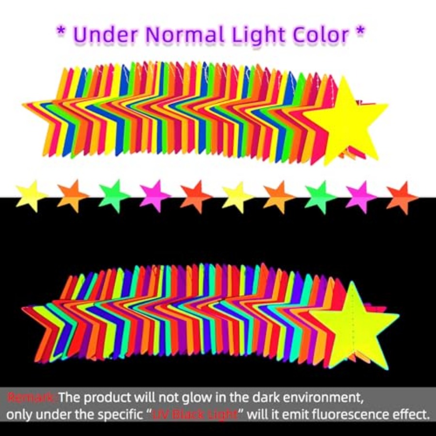 120feet UV Neon Star Hanging P - Lighting Decorative บทวิจารณ์และราคา