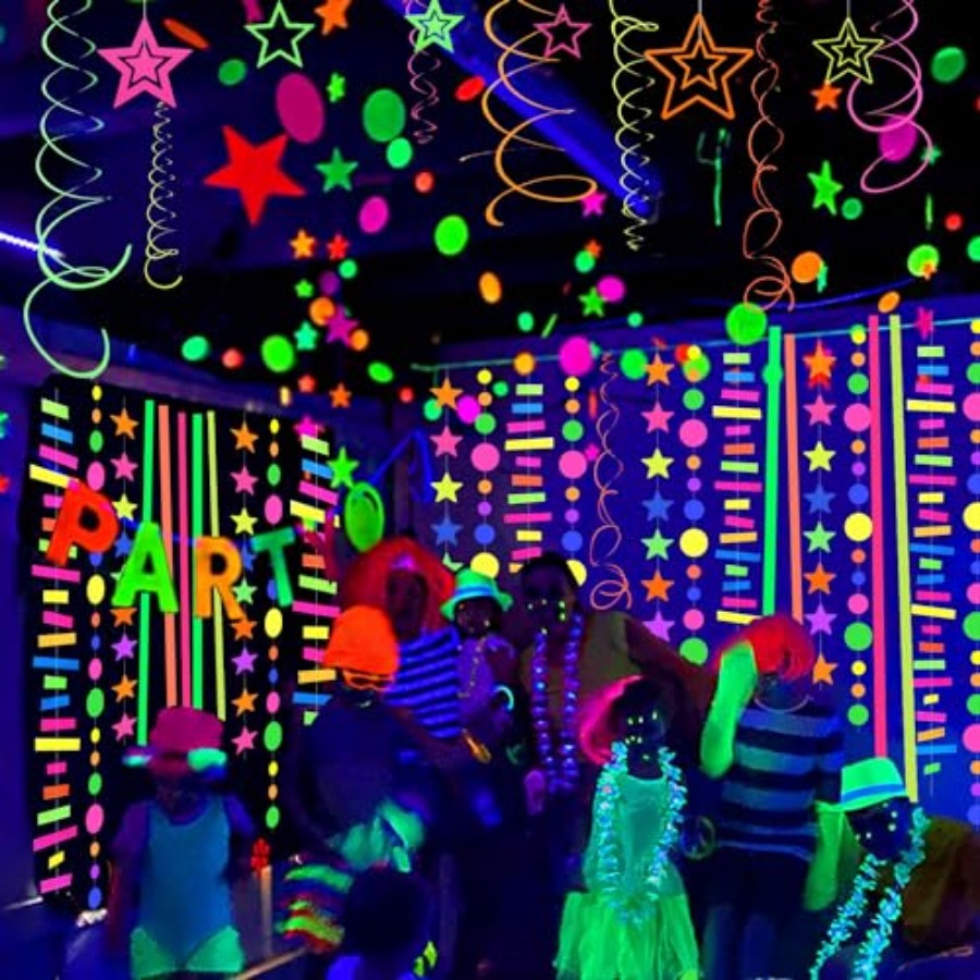 120feet UV Neon Star Hanging P - Lighting Decorative บทวิจารณ์และราคา