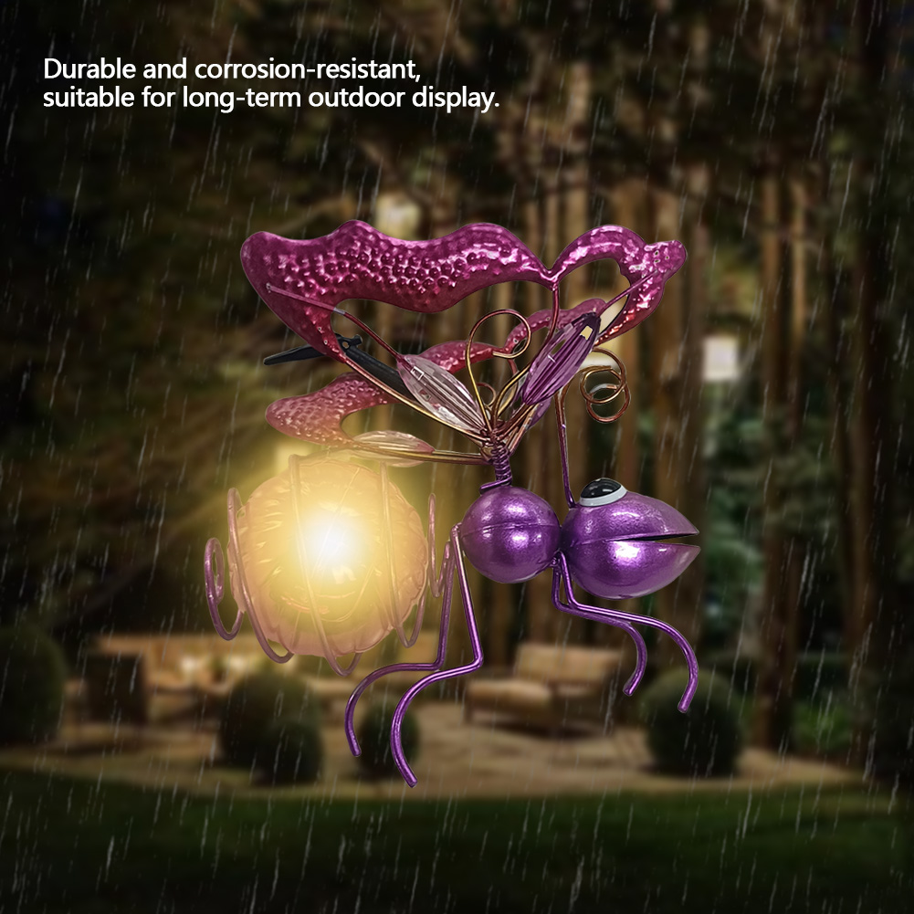 Solar Powered Hanging Bug Ligh - Lighting Bug Decor บทวิจารณ์และราคา