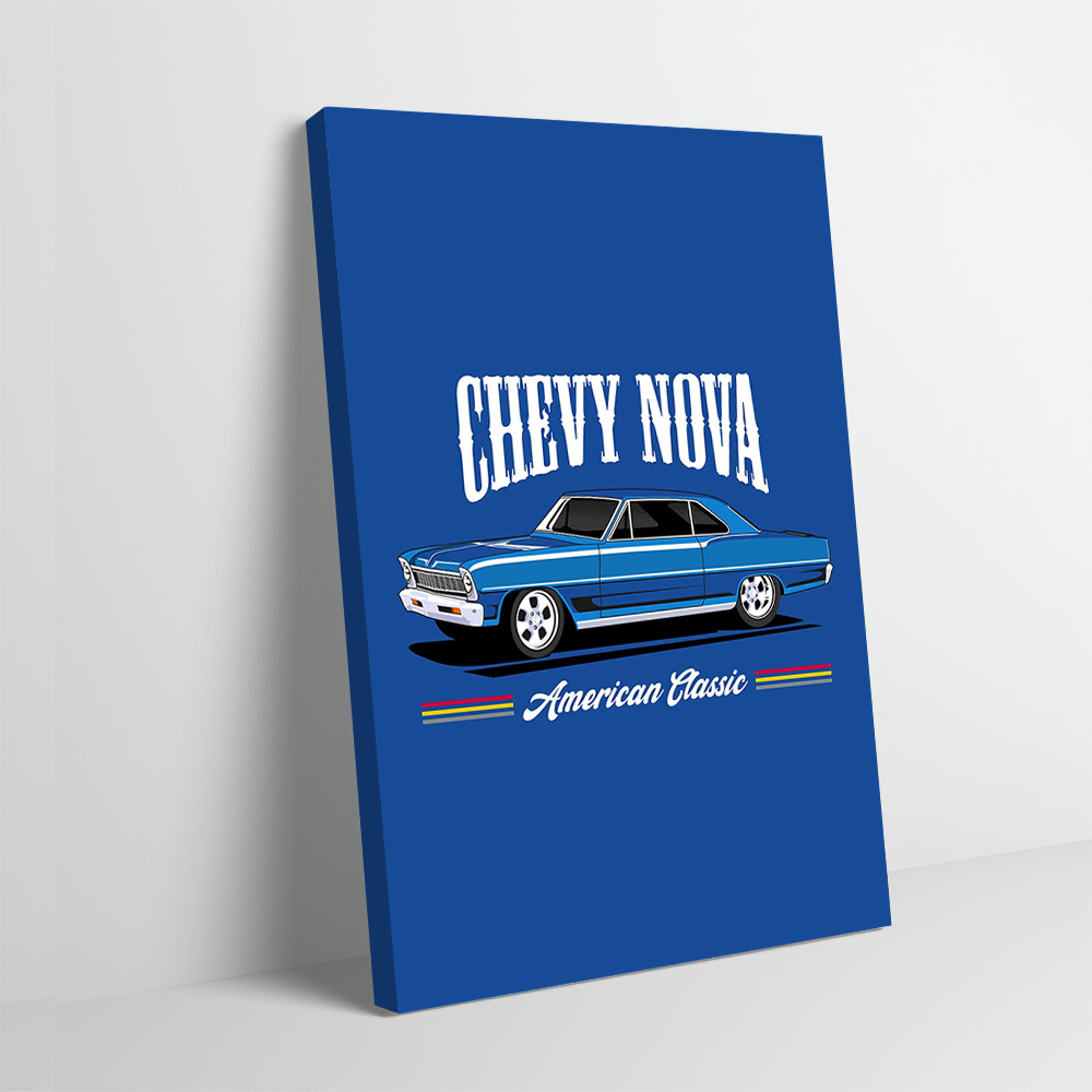 Chevy Nova Classic Cars Printi - Nova Decor & Lighting Vase Glass Brun 26Cm บทวิจารณ์และราคา