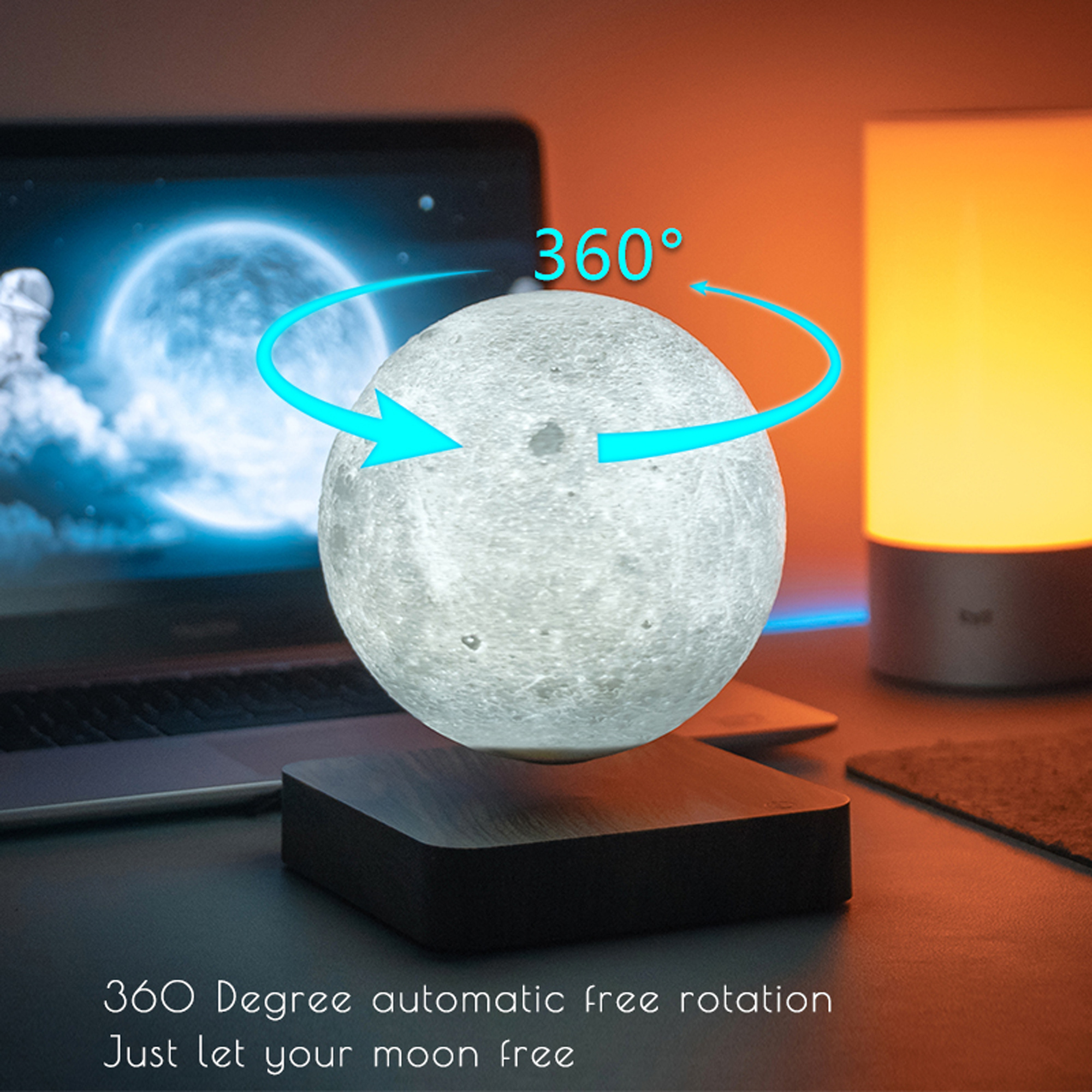 Minimalism Magnetic Levitation - Led Lighting Decor บทวิจารณ์และราคา