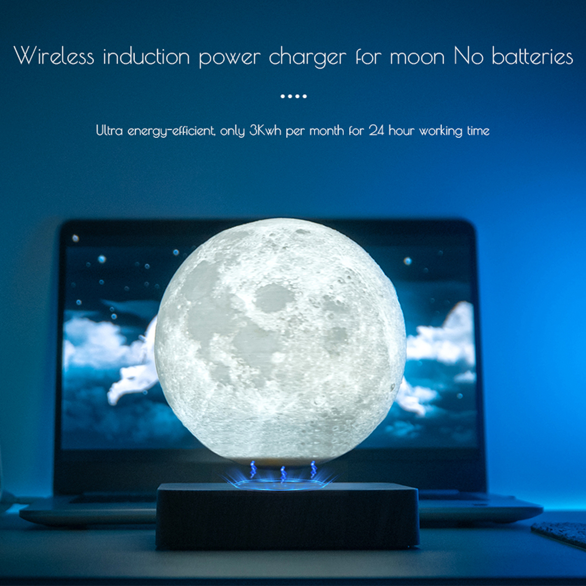 Minimalism Magnetic Levitation - Led Lighting Decor บทวิจารณ์และราคา