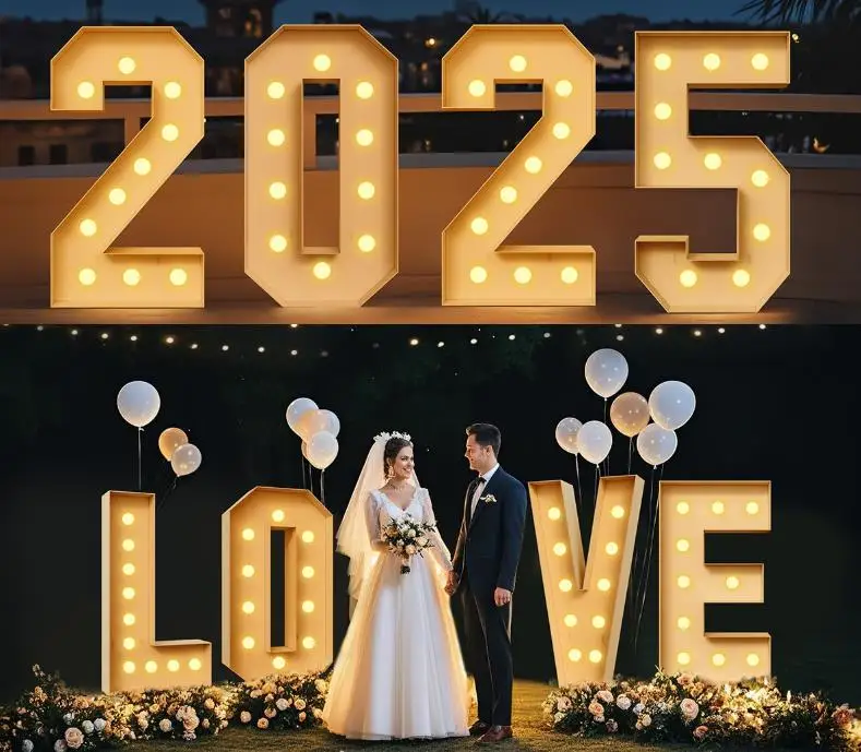 Marquee Light up Numbers with  - Light Up Letters Marquee บทวิจารณ์และราคา
