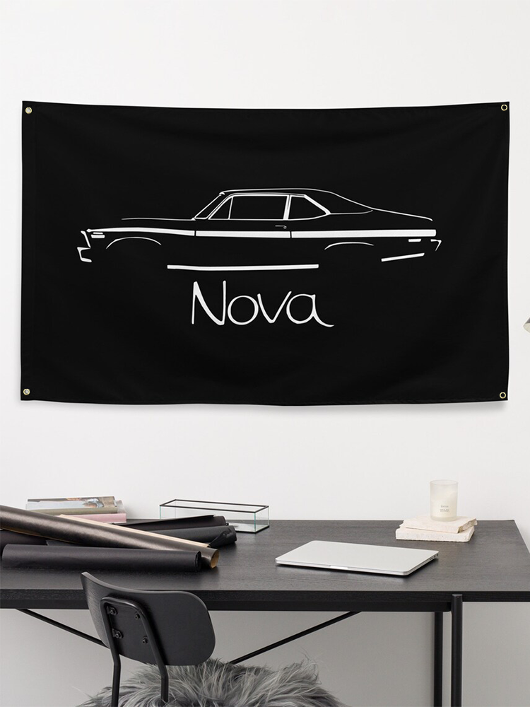 1972 Nova Black Silhouette Ame - Nova Decor & Lighting Vase Glass Brun 26Cm บทวิจารณ์และราคา