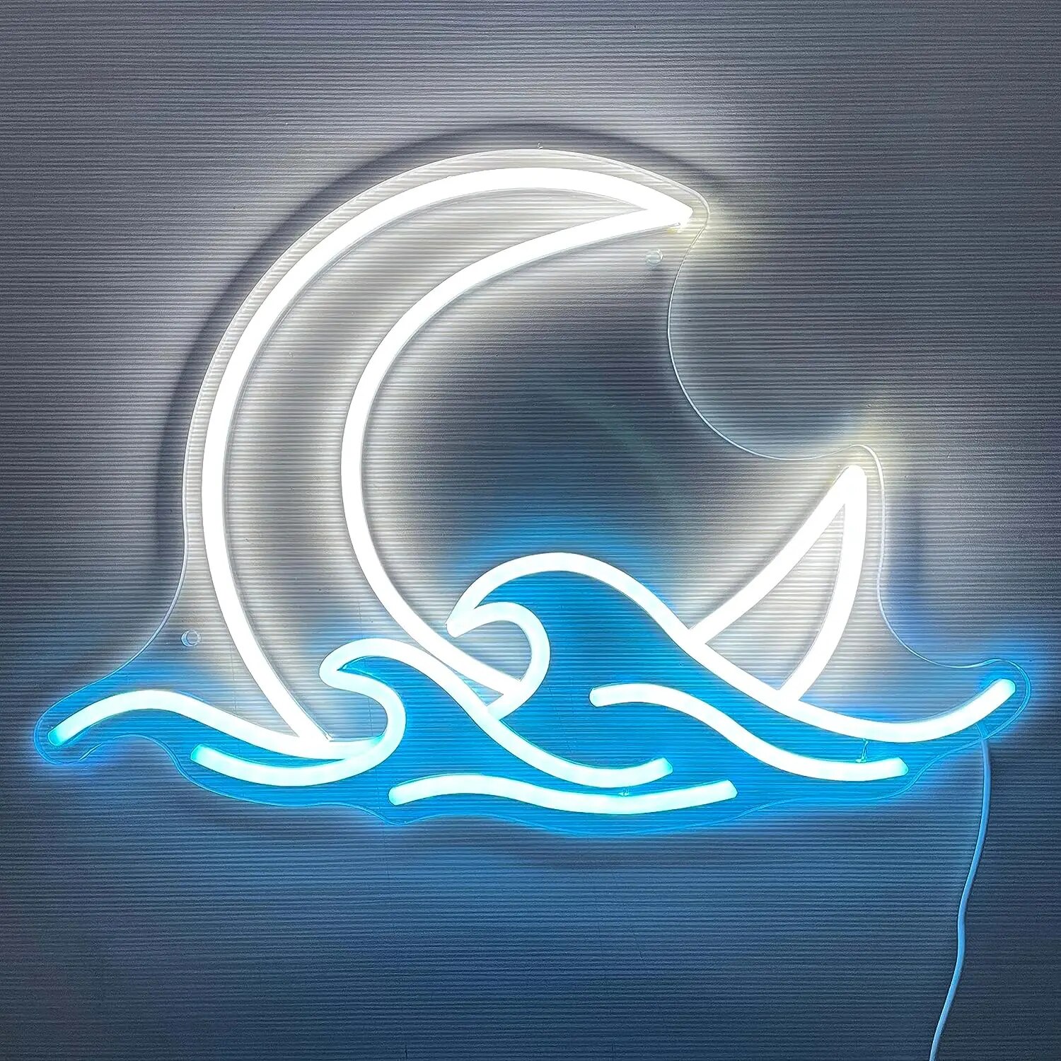 Neon Sign Moon over Sea Neon L - Neon Sign Custom Led บทวิจารณ์และราคา
