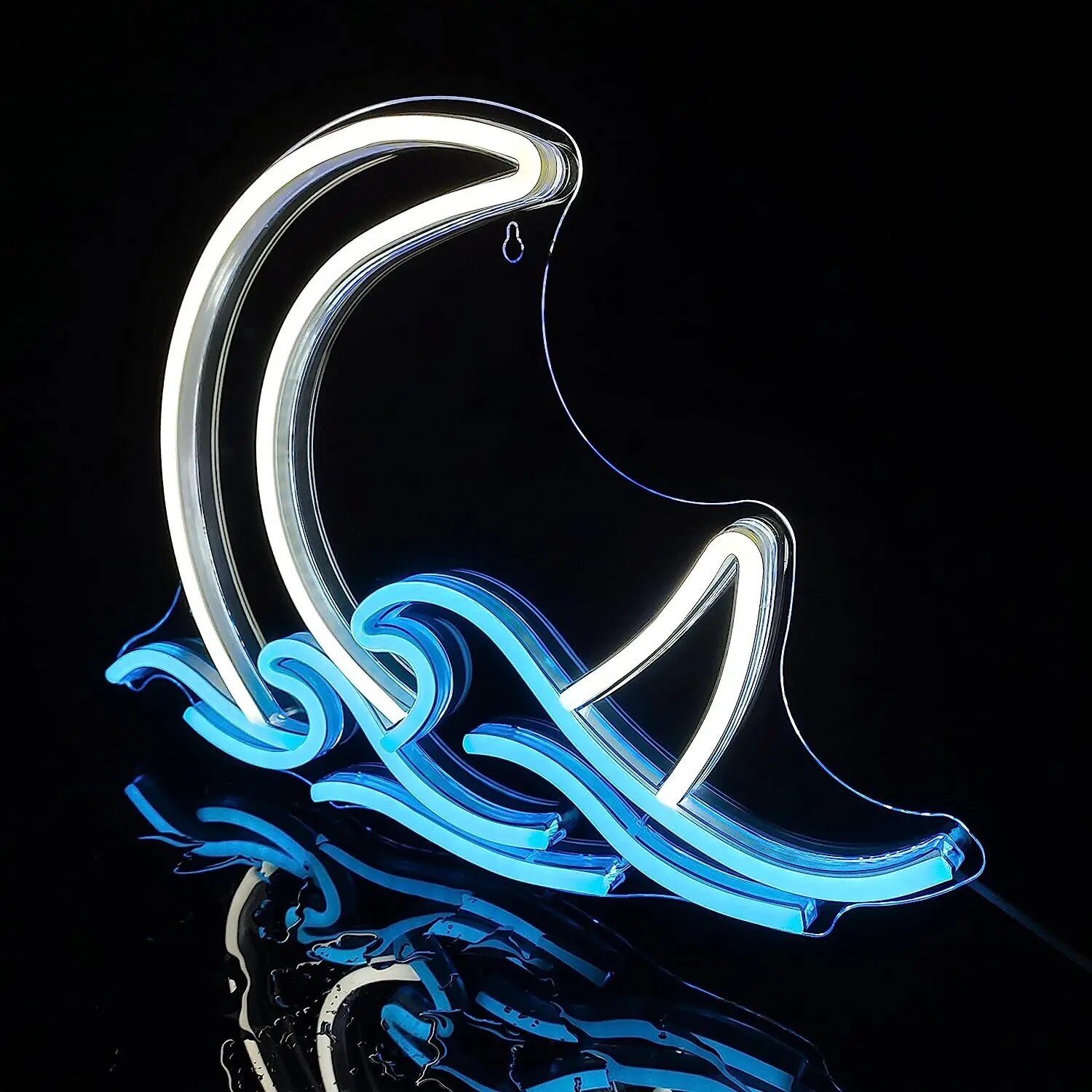 Neon Sign Moon over Sea Neon L - Neon Sign Custom Led บทวิจารณ์และราคา