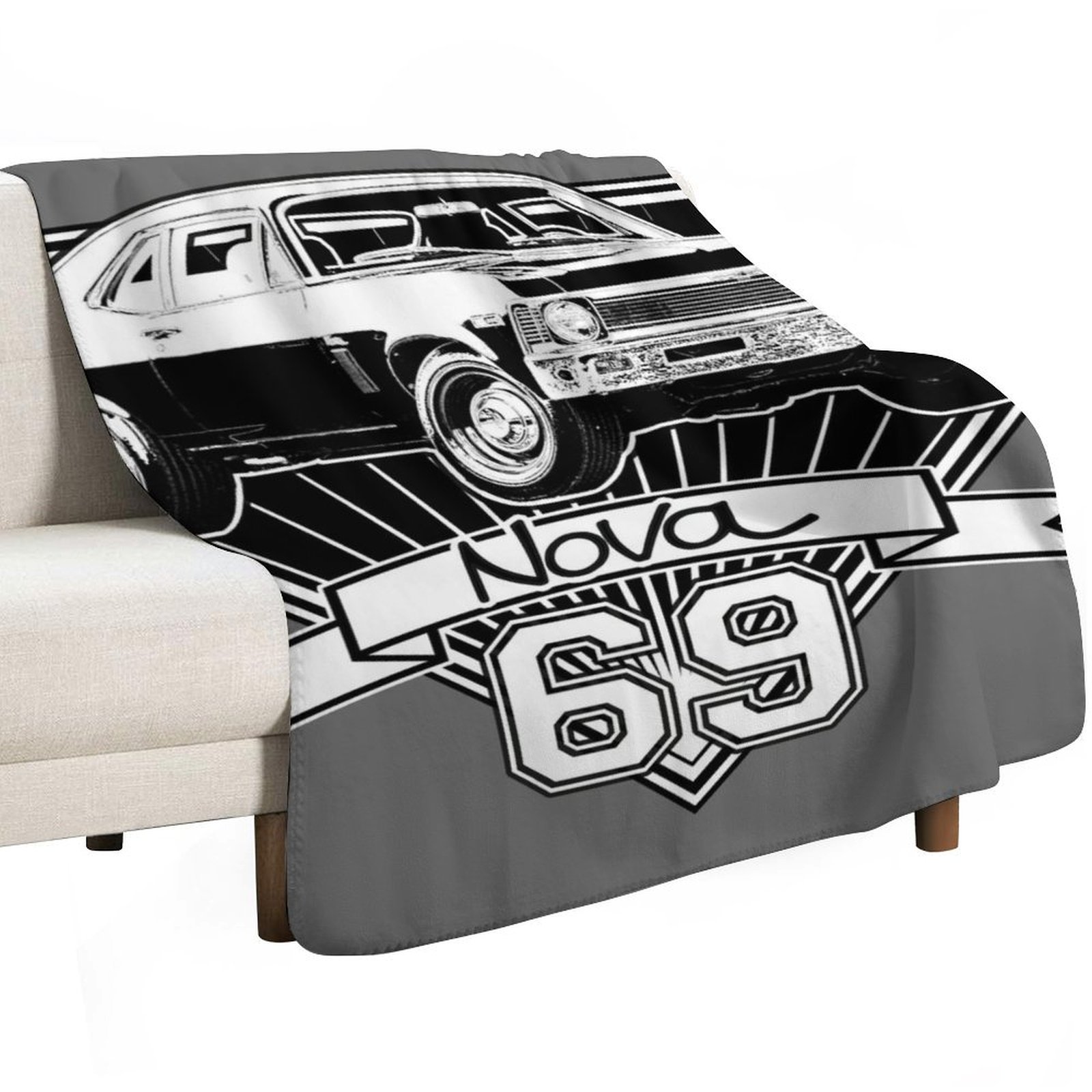 1969 Nova Throw Blanket Soft H - Nova Decor & Lighting Vase Glass Brun 26Cm บทวิจารณ์และราคา