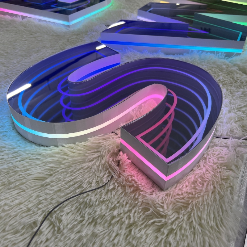 Neon 3D Custom RGB Effect Pane - Neon Sign Custom Led บทวิจารณ์และราคา