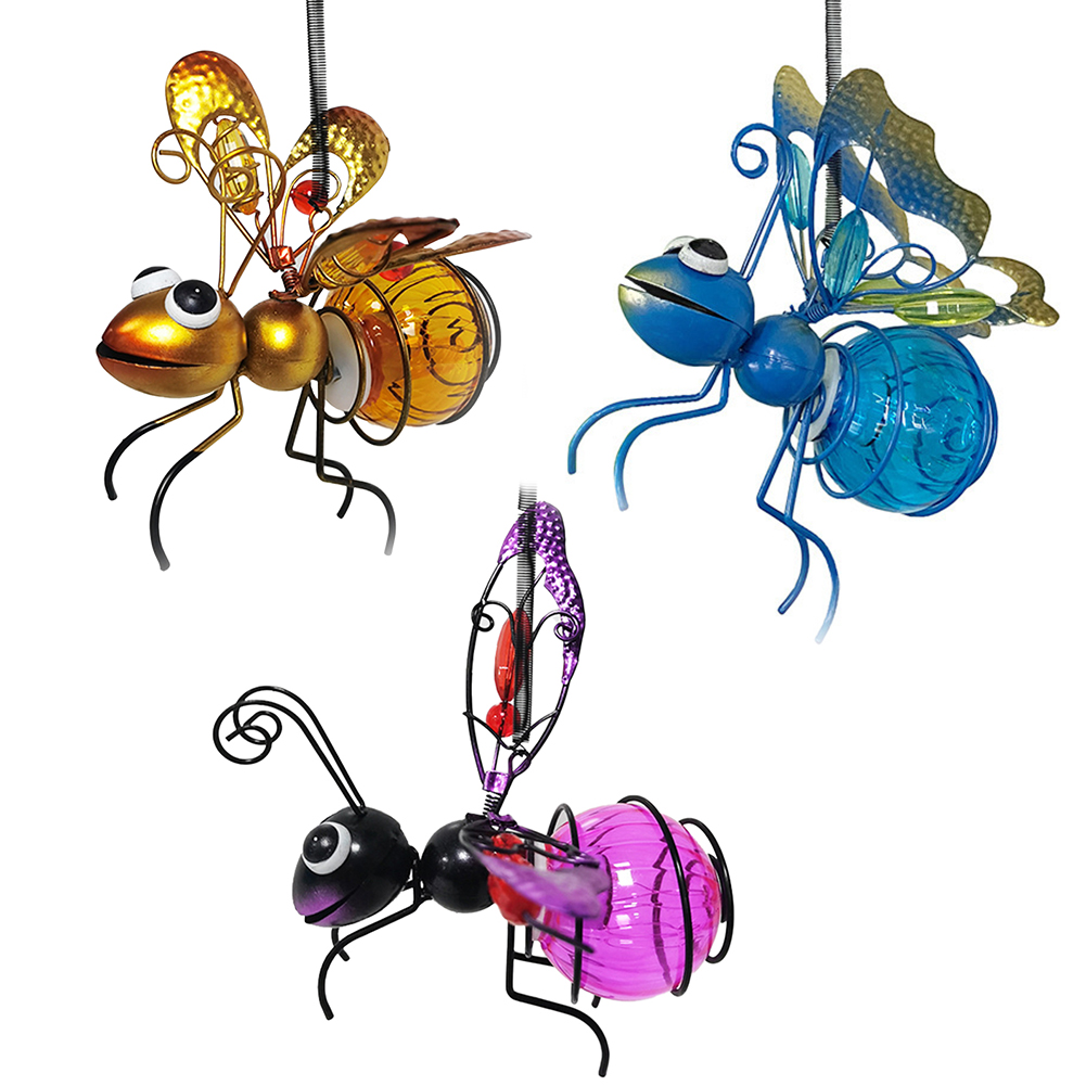 Solar Powered Outdoor Insect L - Lighting Bug Decor บทวิจารณ์และราคา