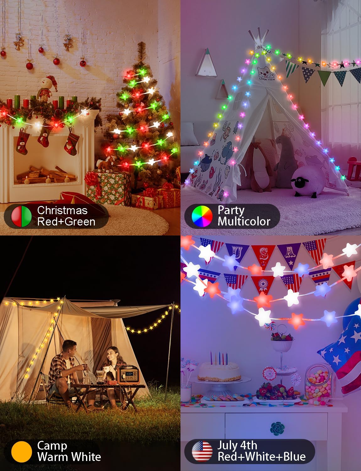 33Ft 16 Million Color Changing - Lighting Decor Bedroom บทวิจารณ์และราคา