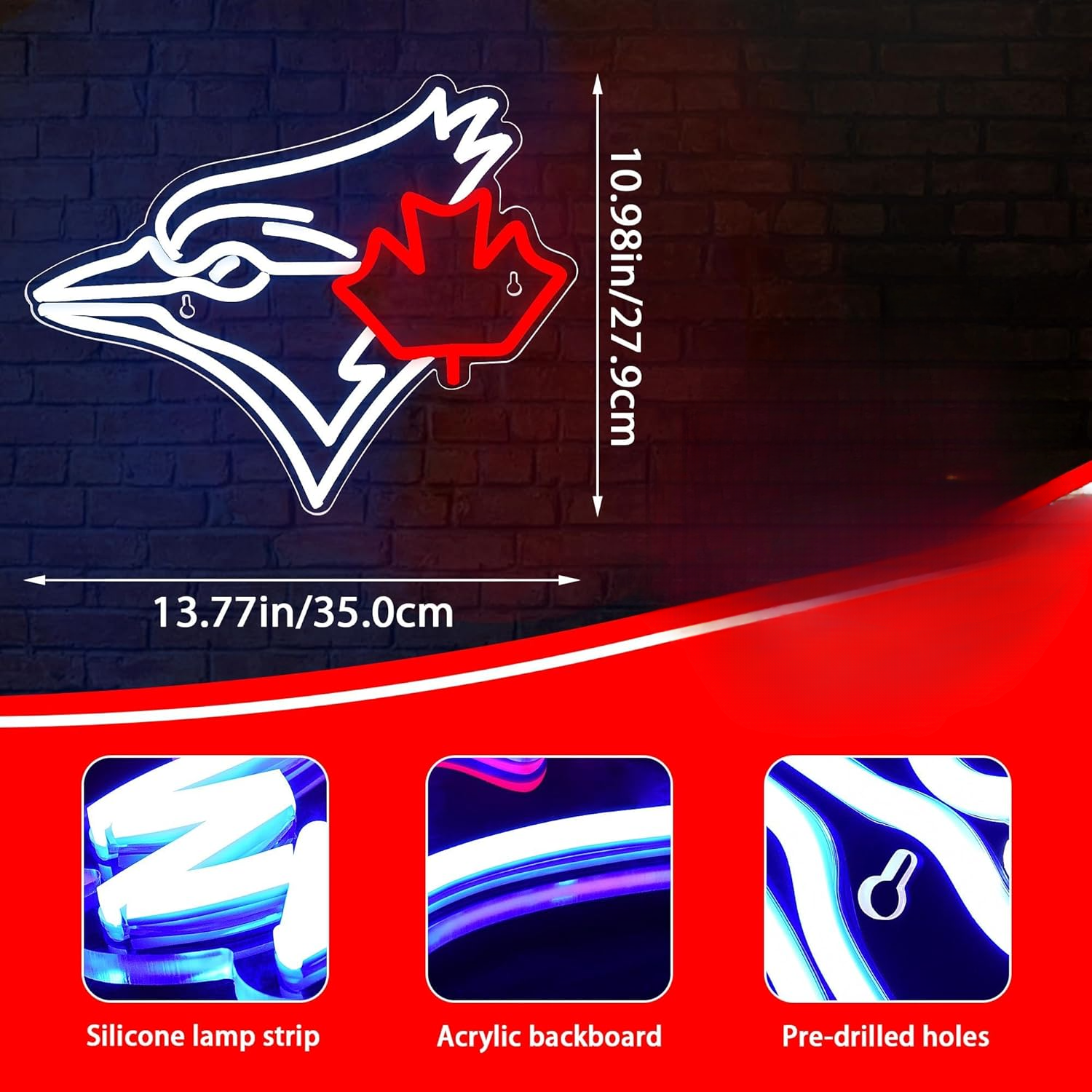 USB Dimmable Blue Jay with Map - Jay Lighting Decor บทวิจารณ์และราคา