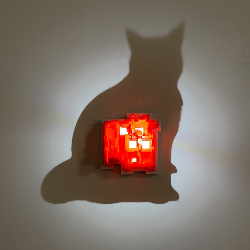 Dropshipping 3D Light Shadow N - Led Lighting Decor บทวิจารณ์และราคา